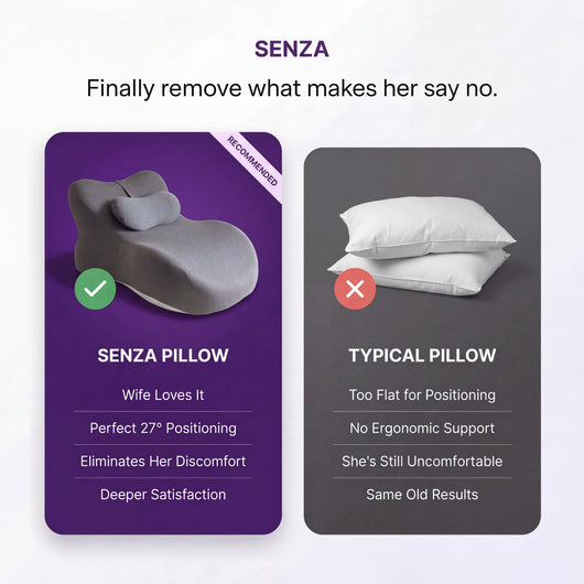 Senza™ Intimacy Comfort Pillow